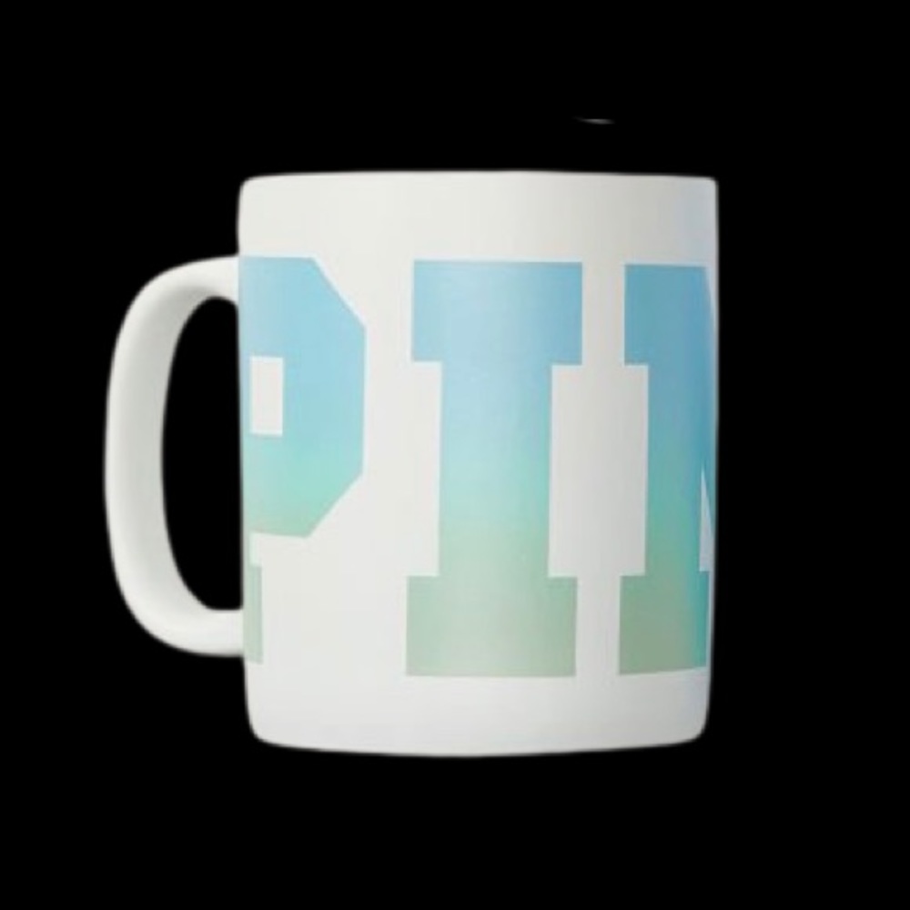 Victoria’s Secret PINK Coffee Mug White/Blue